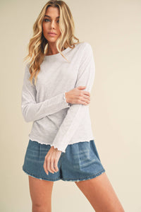 Ruffle Some Feathers Long Sleeve