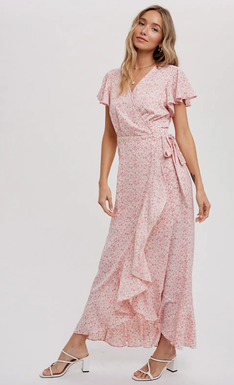 Every Rose Has Its Thorns Maxi Dress