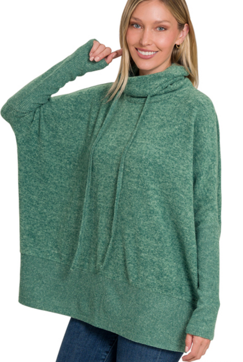 Thee Cowl Neck Favorite Sweater