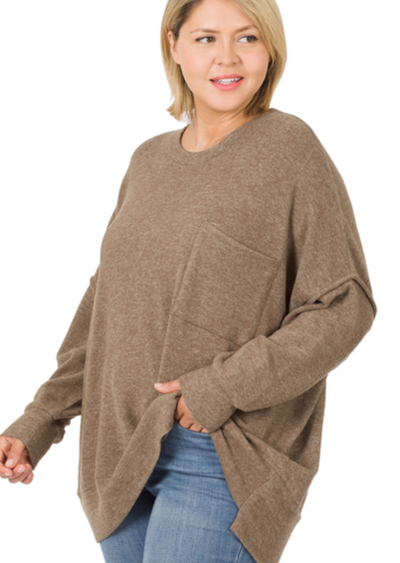 Thee Core Sweater Extended Sizing