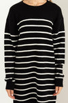 Seeing Stripes Sweater Dress