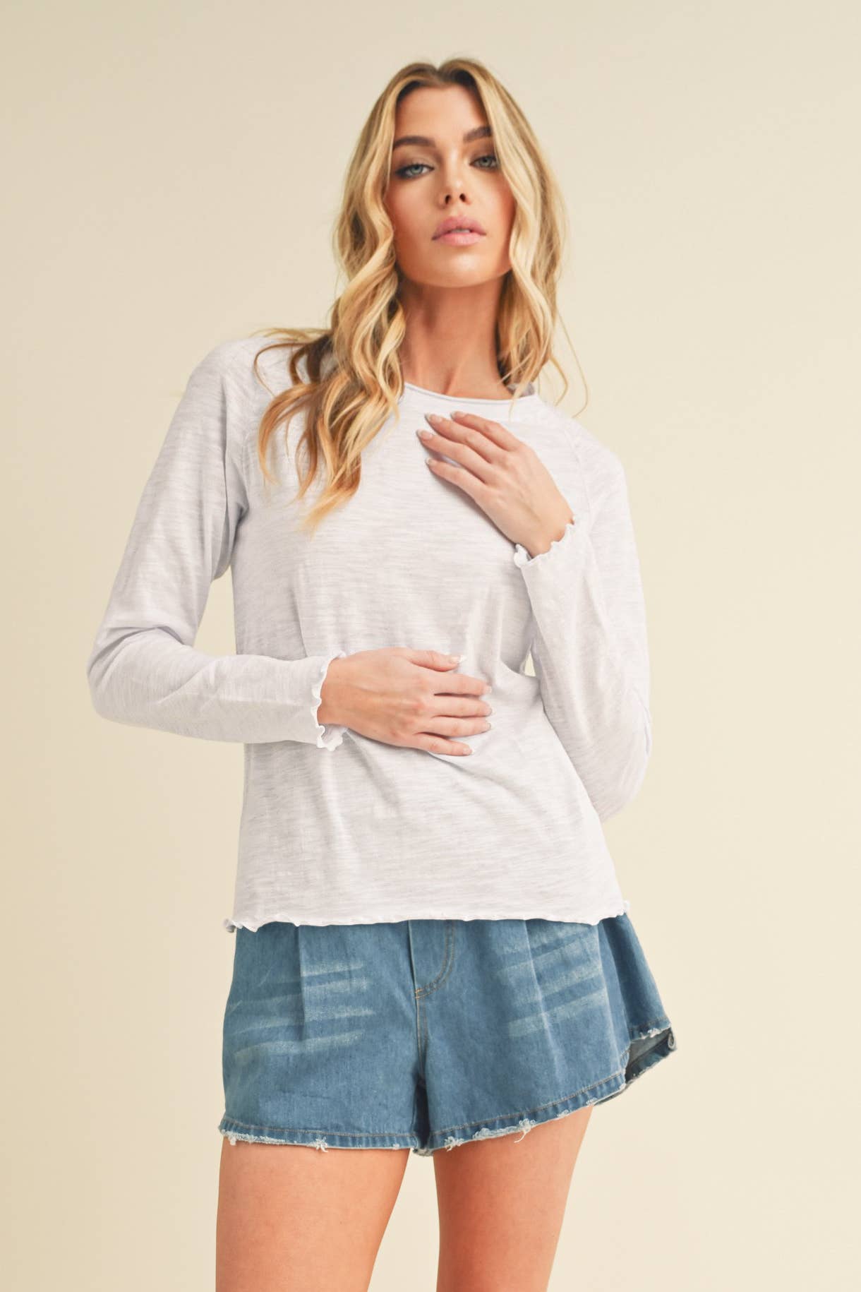 Ruffle Some Feathers Long Sleeve